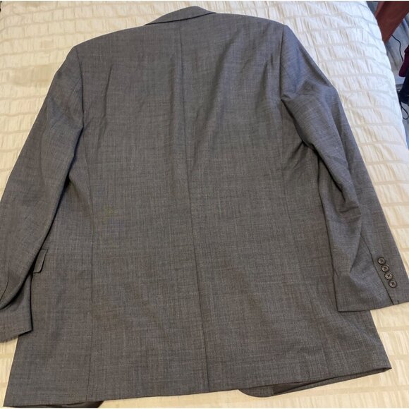 Lauren Ralph Lauren Mens 100% Wool Blazer Gray Size 44L - Picture 6 of 13